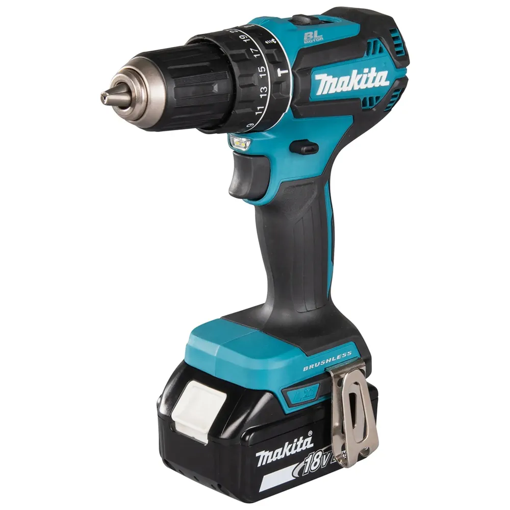 Wiertarko-wkrętarka akumulatorowa Makita DHP485RF3J 18V 3Ah