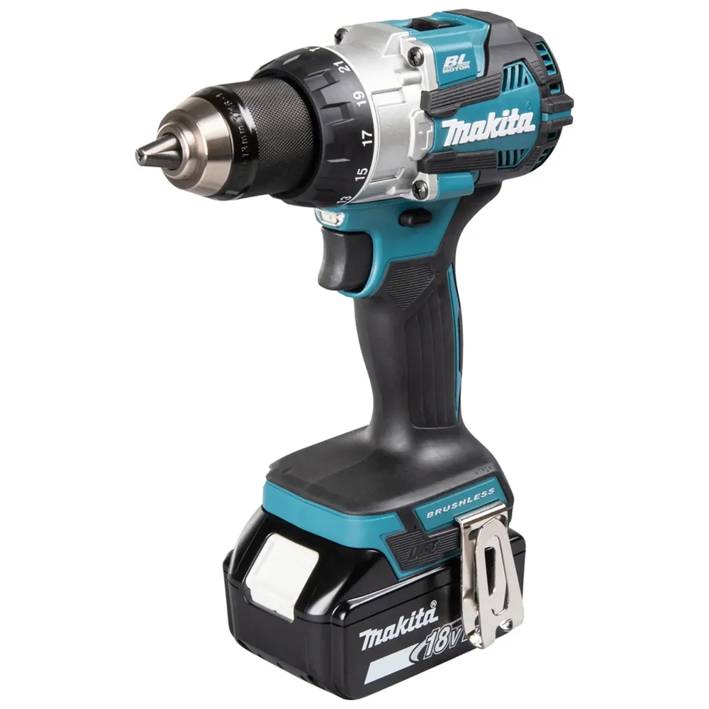 Wiertarko-wkrętarka akumulatorowa Makita DHP489RTJ 18 V 5 Ah