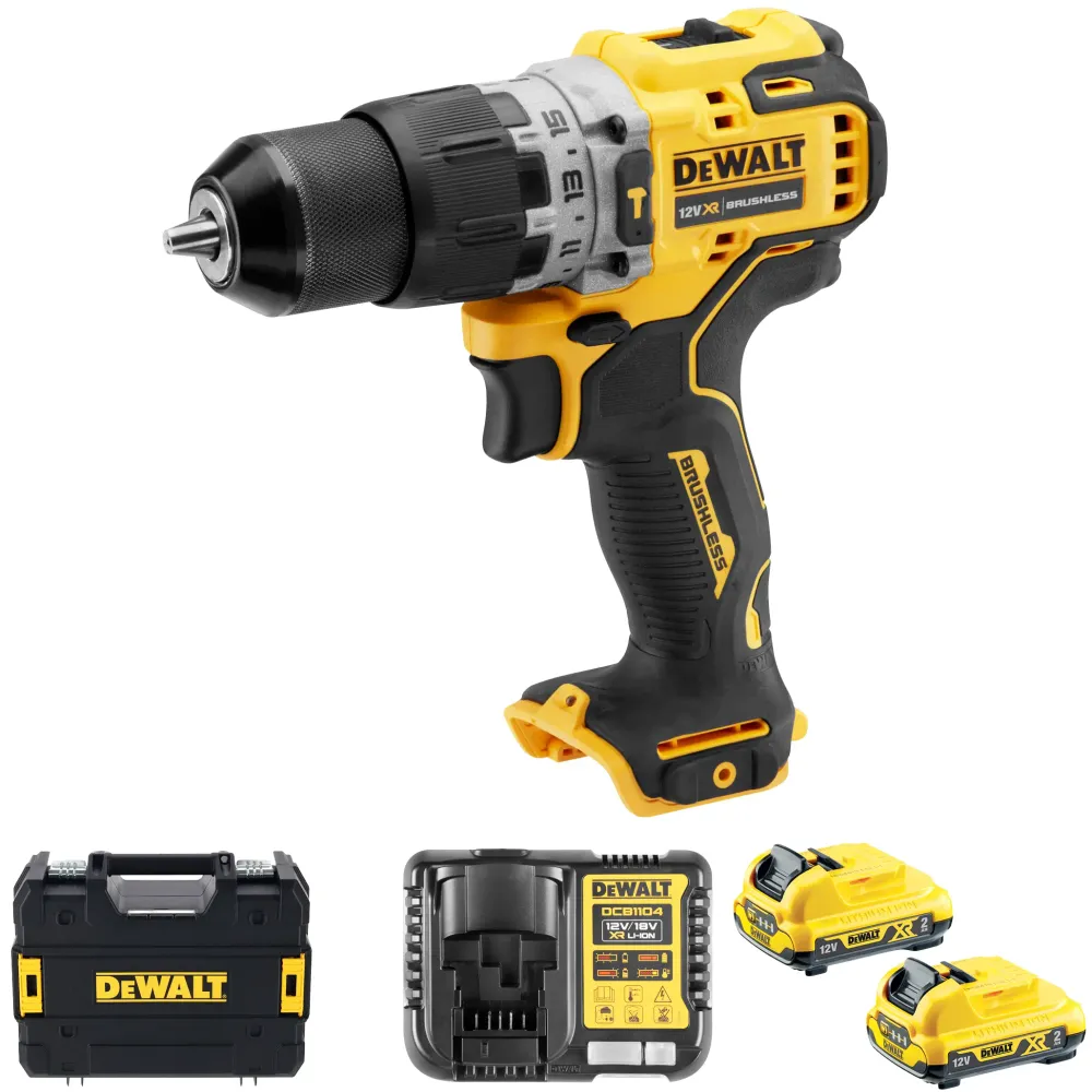 Wiertarko-wkrętarka Dewalt DCD706D2-QW 12V 2Ah