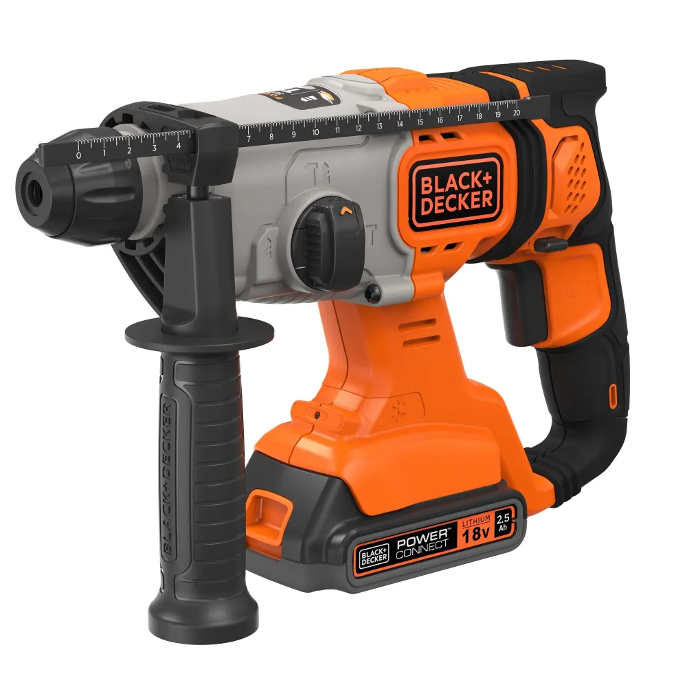 Wiertarko-wkrętarka udarowa Black+Decker BCD900E2K-QW 18 V 2,5 Ah
