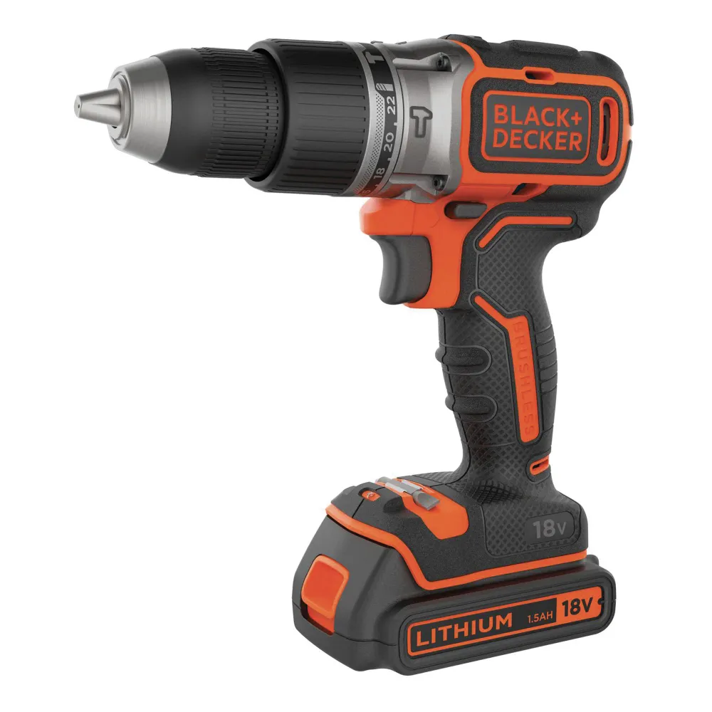 Wiertarko-wkrętarka udarowa Black+Decker BL188KB-QW 18 V 1,5 Ah