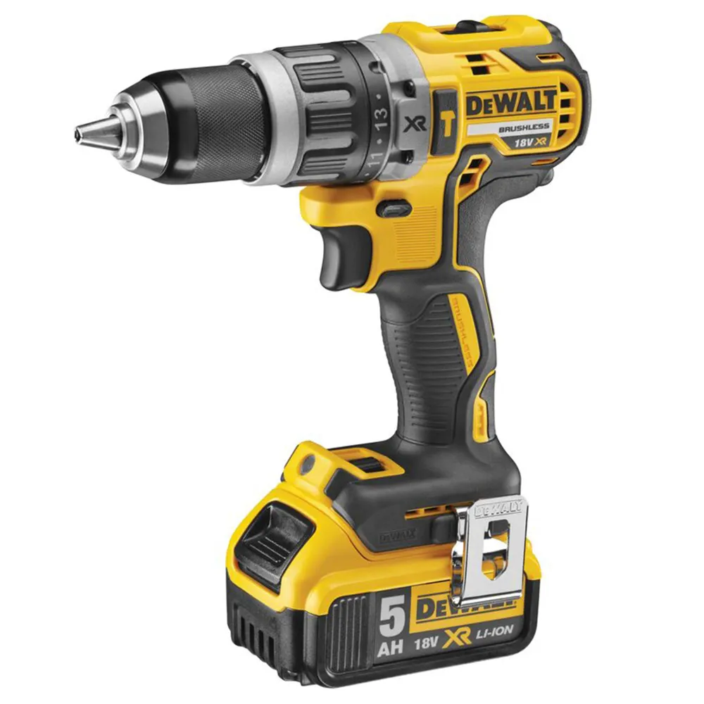 Wiertarko-wkrętarka udarowa Dewalt DCD796P2-QW 18 V 5 Ah