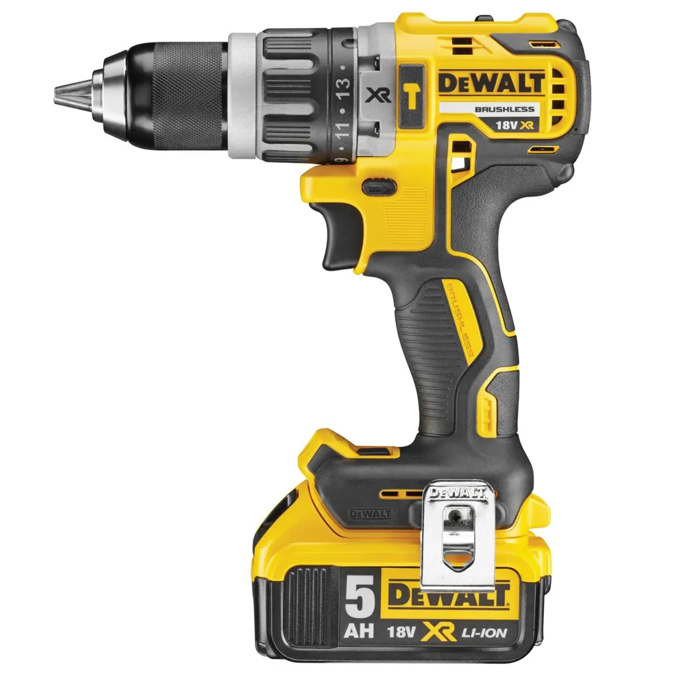 Wiertarko-wkrętarka udarowa Dewalt DCD796P2-QW 18 V 5 Ah