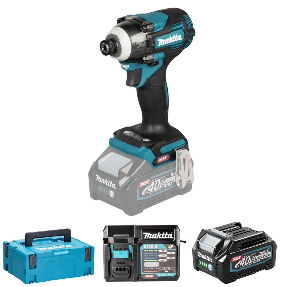 Wkrętak Makita TD004GD201 40V 2,5Ah