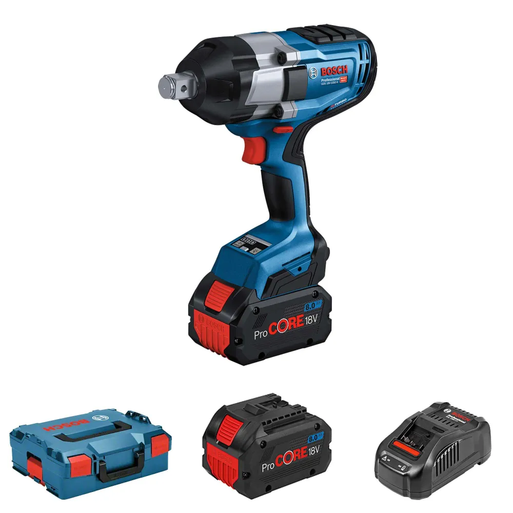 Wkrętarka udarowa Bosch GDS 18V-1050 H 8Ah