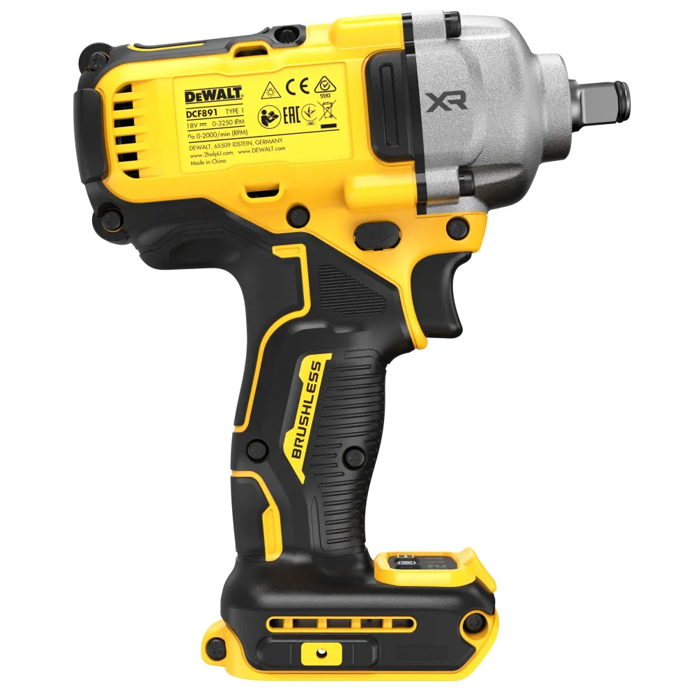 Wkrętarka udarowa Dewalt DCF891NT-XJ 18 V