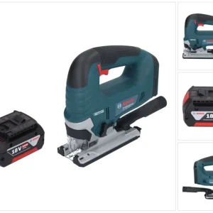 Wyrzynarka akumulatorowa Bosch GST 18V-125 B Professional 18 V 125 mm bezszczotkowa + 1x akumulator 5,0 Ah - bez ładowarki