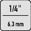Zestaw bitów do pogłębiania RUKO ( 4000867546 ) 8-częściowy rozmiar 6,3-20,5 mm plastikowa walizka
