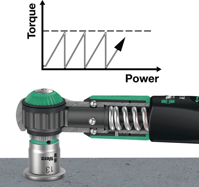 Zestaw kluczy dynamometrycznych Wera Safe-Torque ( 4000822454 ) 23-częściowy 2 - 12 Nm 1/4 ″ sześciokątny