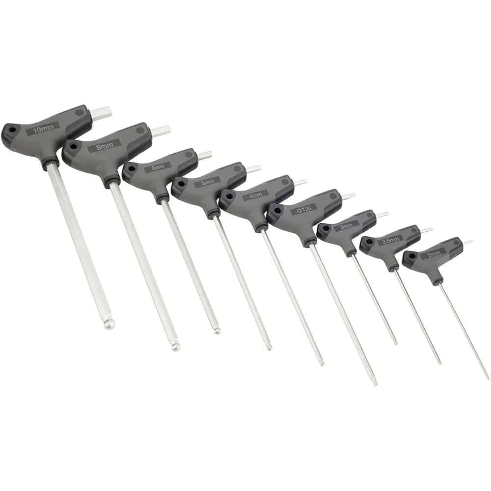 Zestaw 8 kluczy imbusowych i 1 klucz Torx BBB