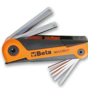 Zestaw kluczy imbusowych trzpieniowych calowych 3/32"-3/8" 7w1 | 96AS/BG7