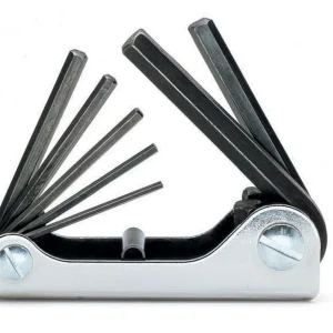 Zestaw kluczy imbusowych trzpieniowych calowych 3/32"-3/8" 7w1 | 96AS/G7