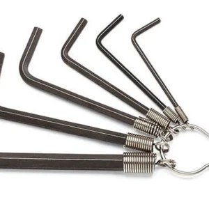 Zestaw kluczy imbusowych trzpieniowych na zawieszce 3/32"-5/16" 7szt | 96AS/T7