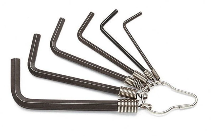 Zestaw kluczy imbusowych trzpieniowych na zawieszce 3/32"-5/16" 7szt | 96AS/T7