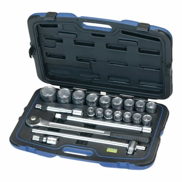 Zestaw kluczy nasadowych HEYTEC 21-częściowy 3/4 ″ ( 4000824576 )