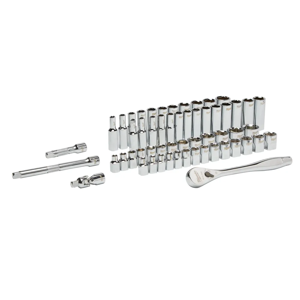 Zestaw nasadek typ metr/cal 56 szt. 3/8” | 4932464946