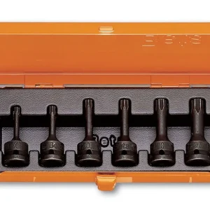 Zestaw nasadek udarowych 1/2" z końcówką TORX T30-T60 6szt | 720TX/C6