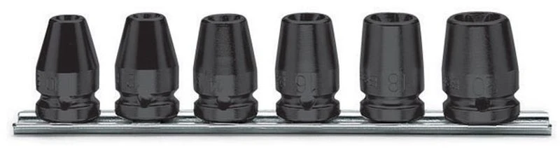 Zestaw nasadek udarowych wewnętrzny TORX 1/2" T10-T20 6szt | 720FTX/SB6