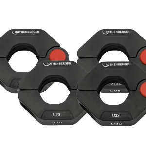 Zestaw szczęk zaciskowych Rothenberger U Romax 4 rozmiary U15 U20 U25 U32 Hydraulika