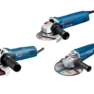 Zestaw 3 szlifierek kątowych Bosch Professional GWS 22-230 J + GWS 1000 + GWS 750