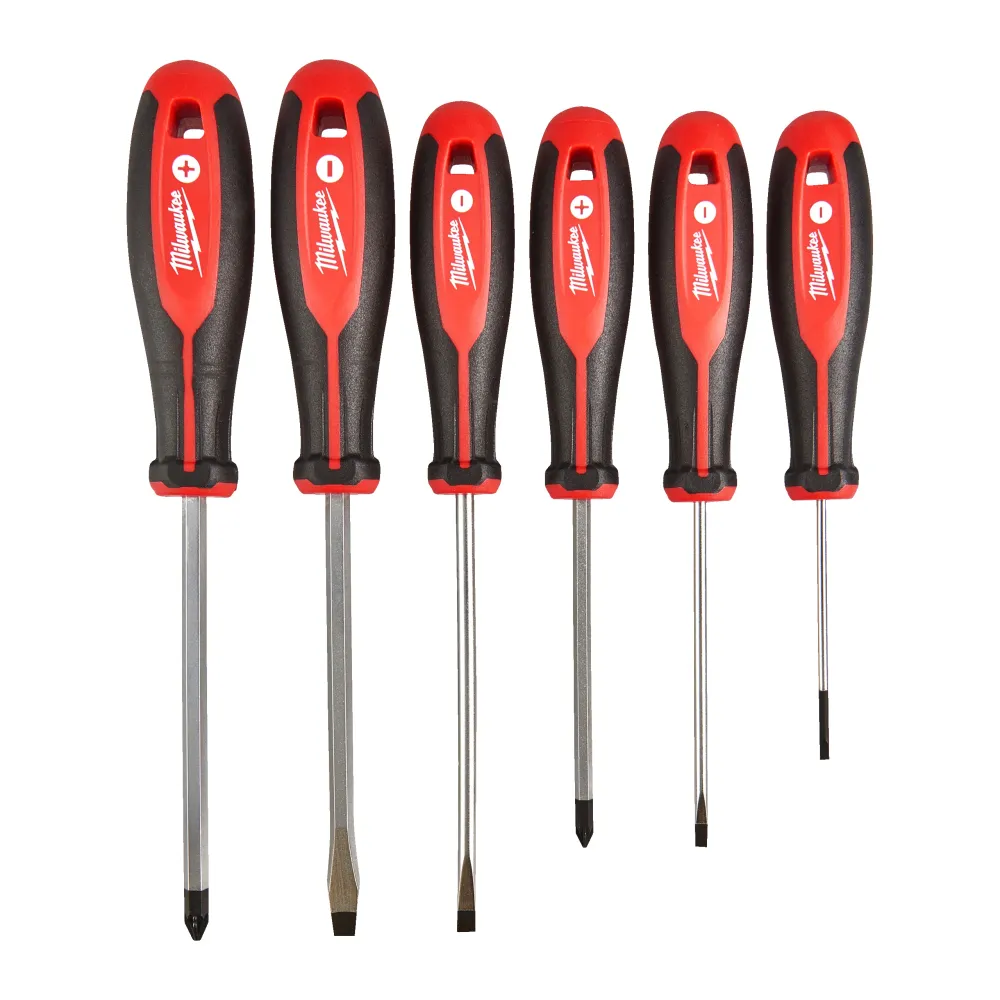 Zestaw wkrętaków SL/PZ 6szt Tri-lobe S/Drive | 4932471806