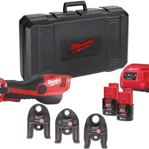 Zestaw zagniatarki hydraulicznej Milwaukee M12 HPT kompaktowej elektrycznej 35mm 40mm