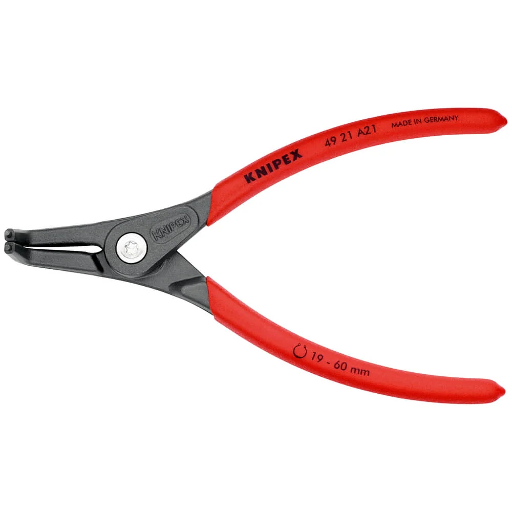 Zewnętrzne szczypce do pierścieni osadczych KNIPEX 21 do wałków Ø 19 - 60 mm ( 4000810575 )
