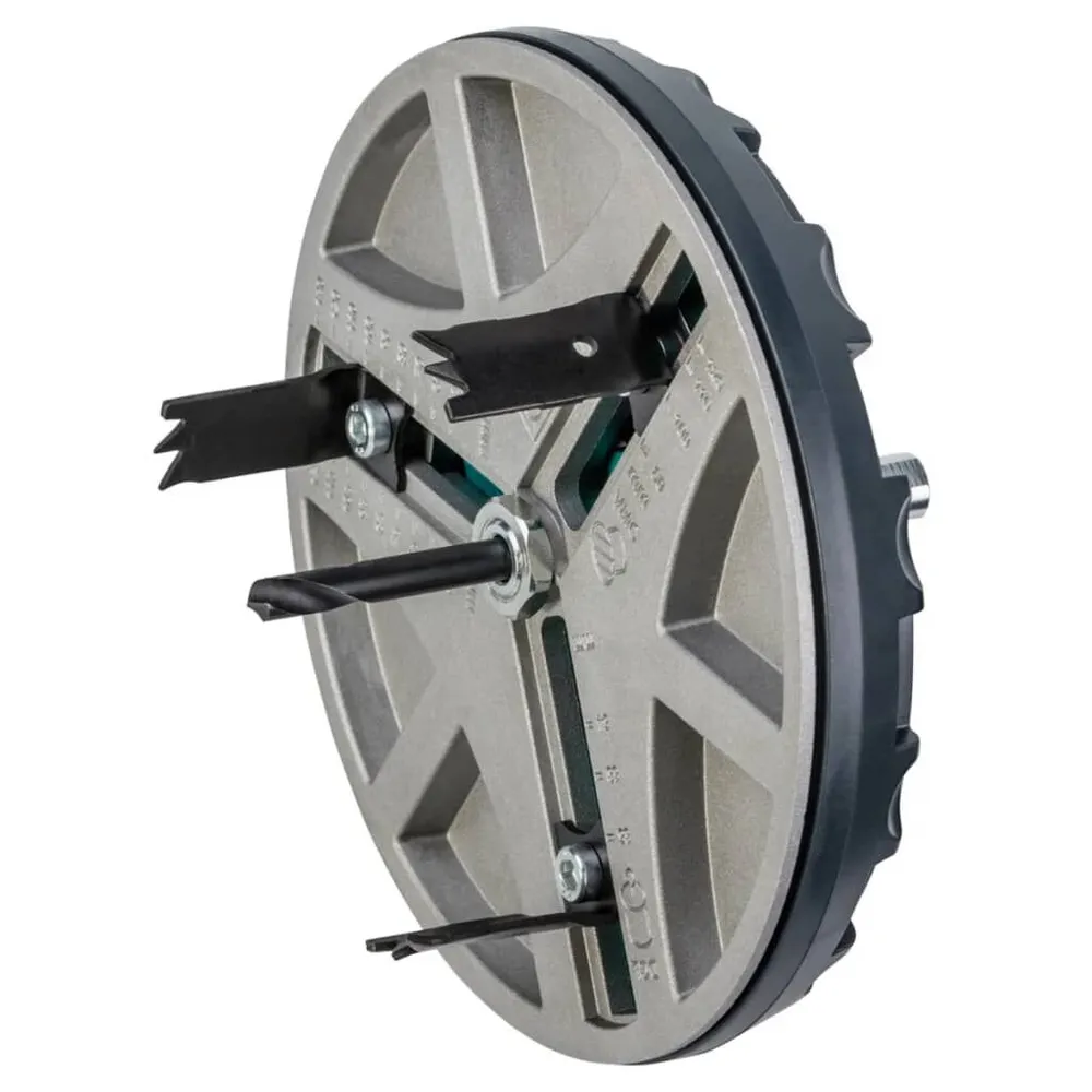 wolfcraft Otwornica regulowana AH 45-130, metalowa, 30 mm, 5978000