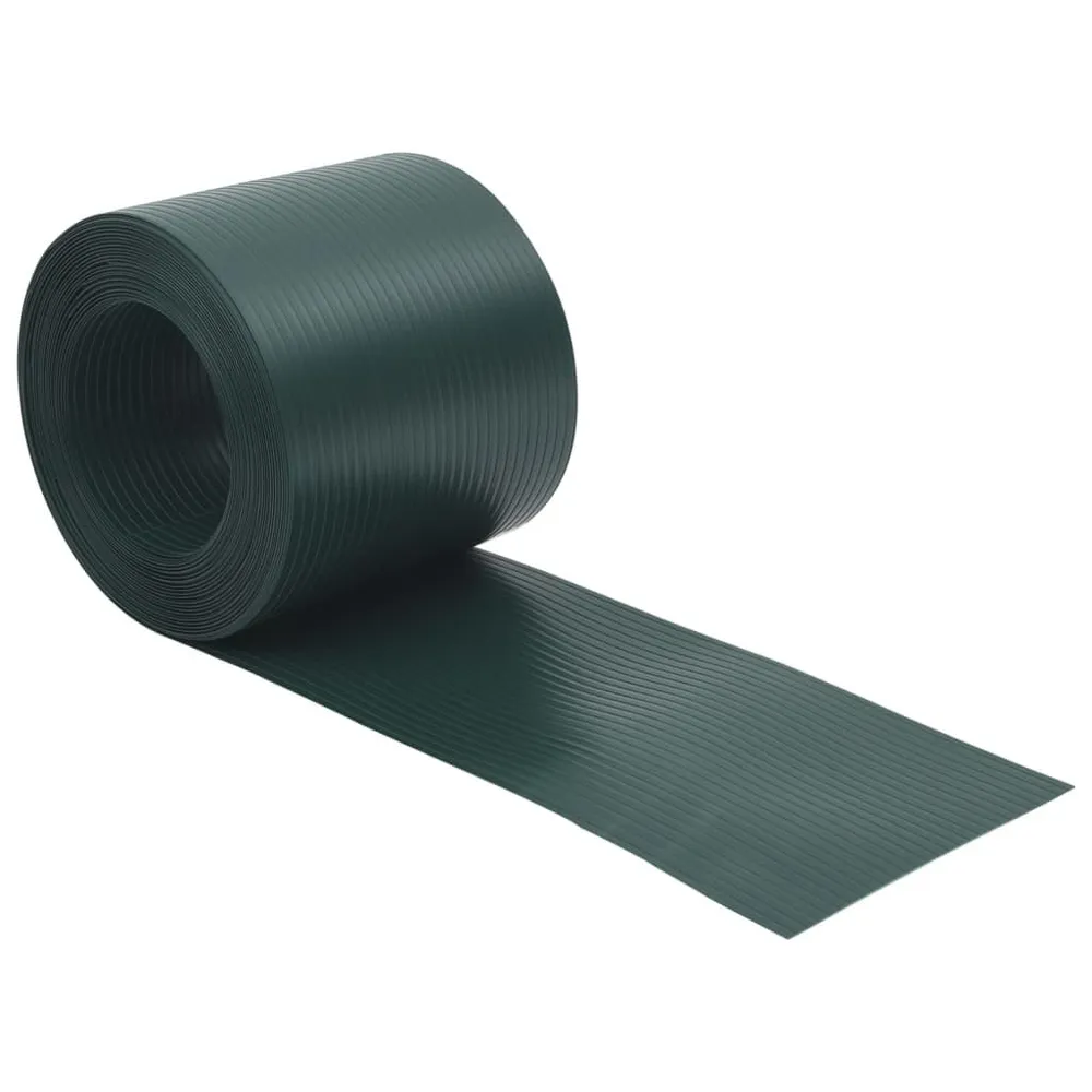 Osłony na ogrodzenie, 10 szt., 252,5x19 cm, zielone, PVC