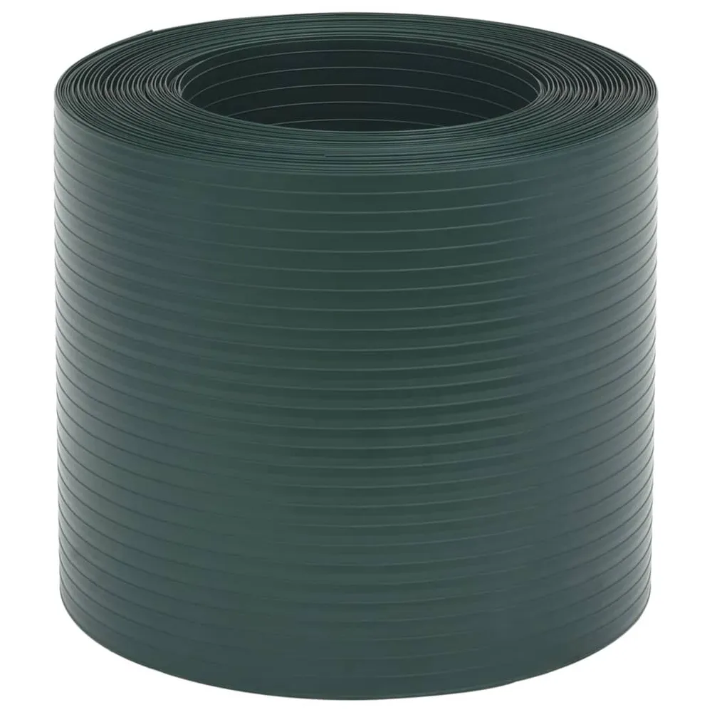 Osłony na ogrodzenie, 10 szt., 252,5x19 cm, zielone, PVC