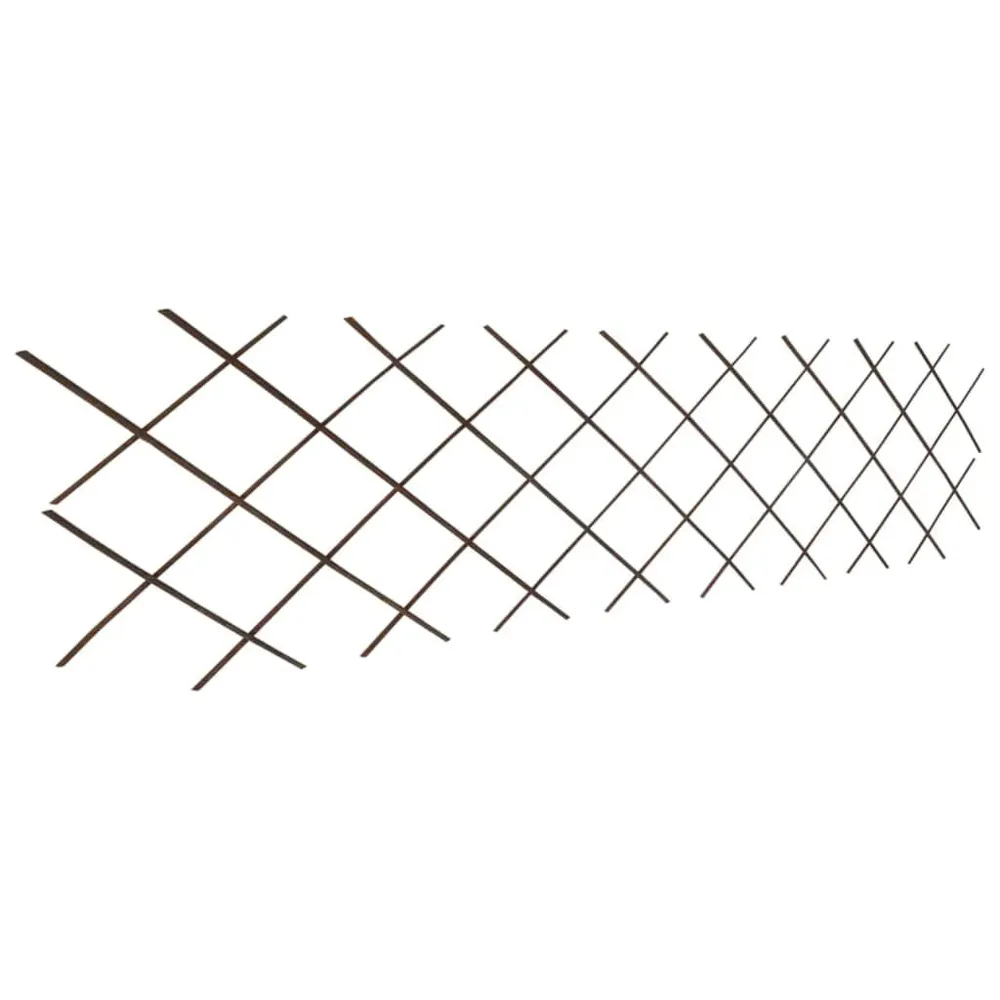 Płot kratka z wierzby, 5 szt., 180 x 60 cm