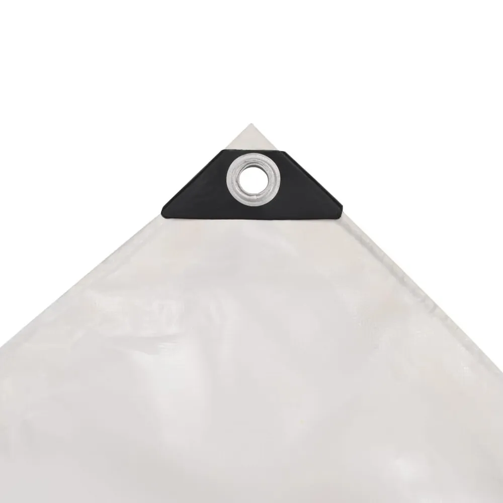 Plandeka 650 g/m², 1,5 x 10 m, biał