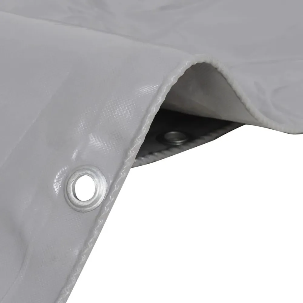 Plandeka 650 g/m², 1,5 x 10 m, szara