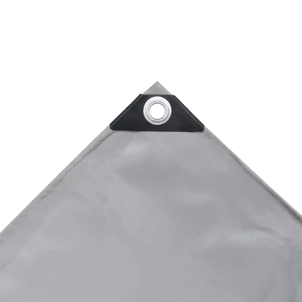 Plandeka 650 g/m², 1,5 x 10 m, szara