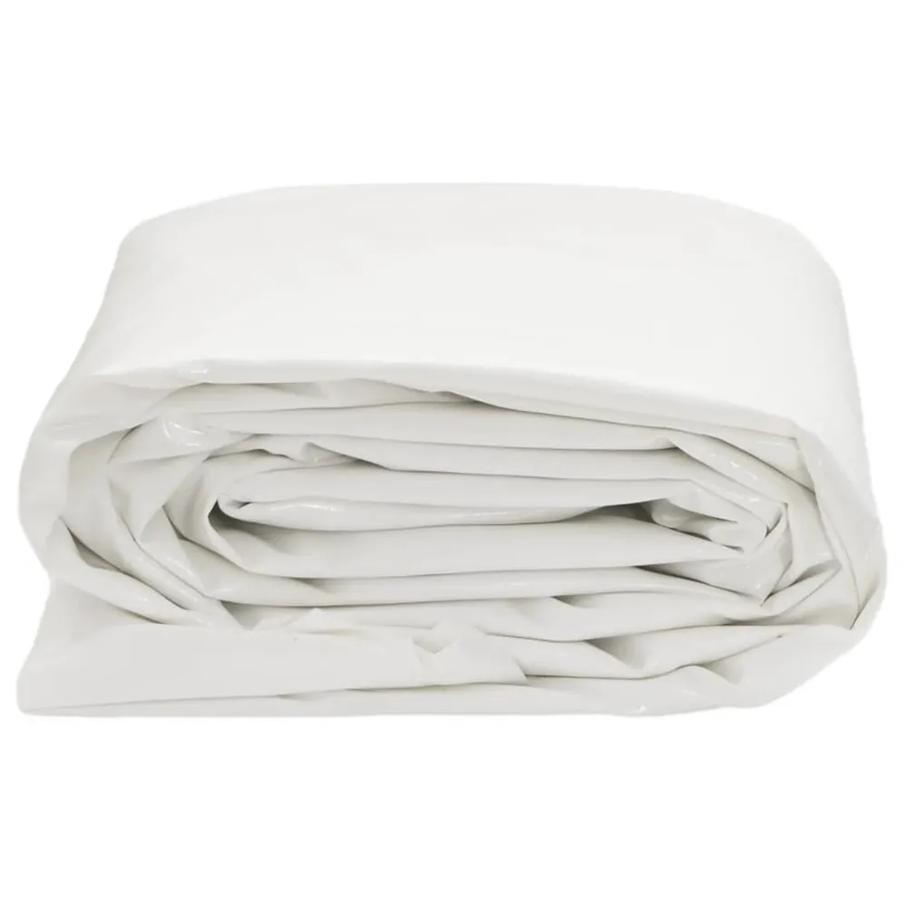 Plandeka, biał, 1x2,5 m, 600 g/m²