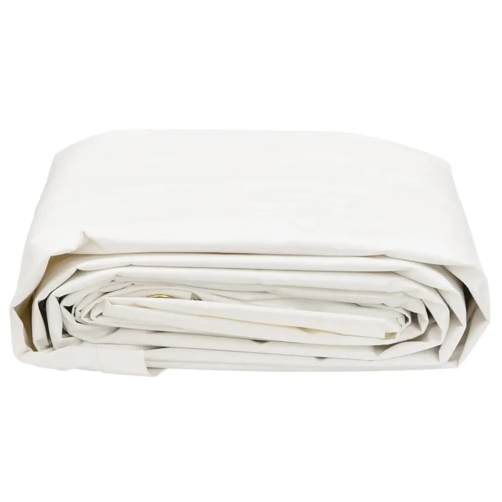Plandeka, biał, 1x2,5 m, 650 g/m²