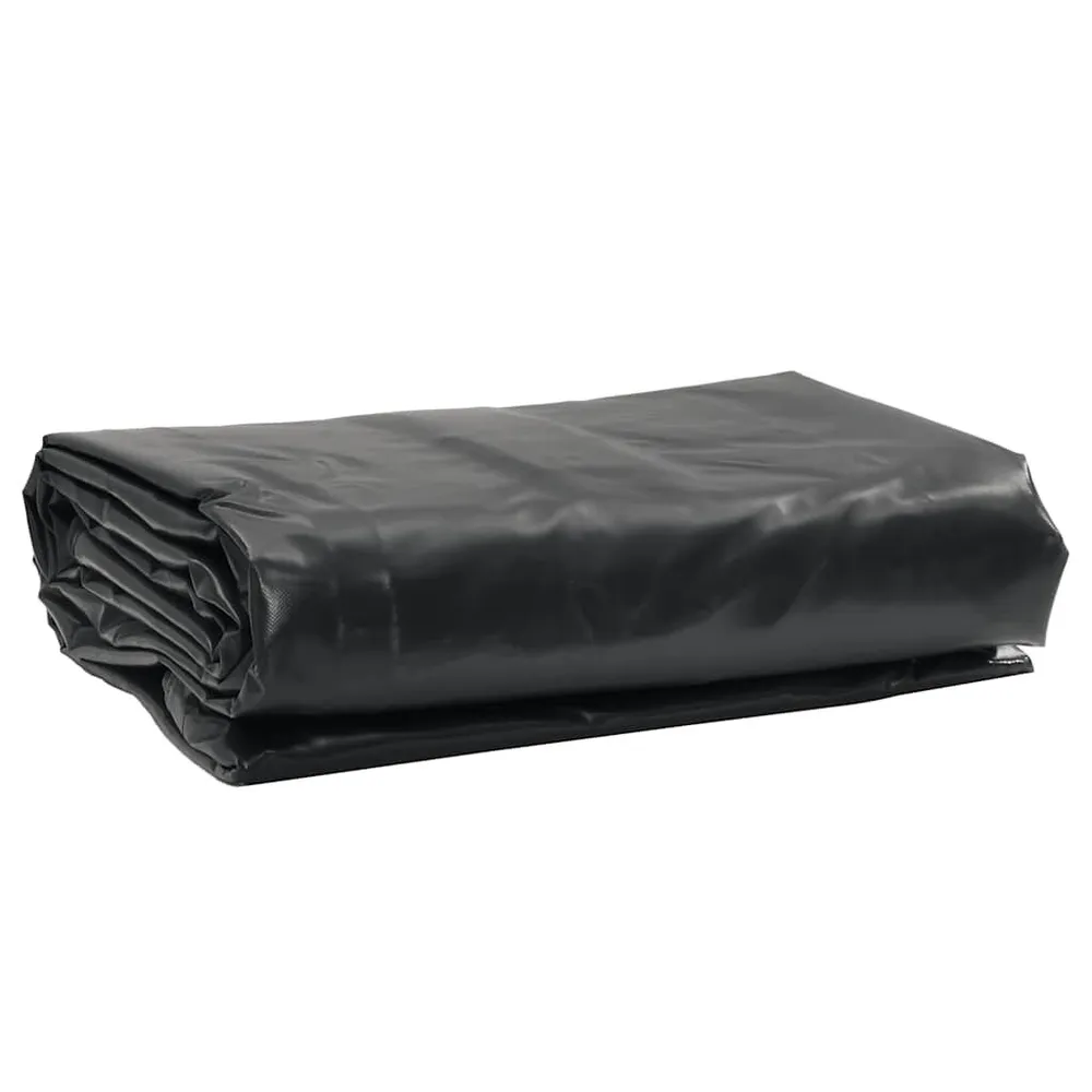 Plandeka, czarna, 1x2,5 m, 650 g/m²