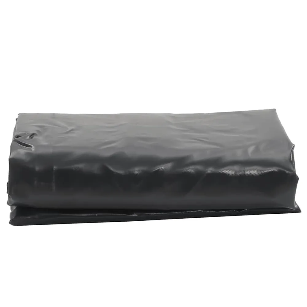 Plandeka, czarna, 1x2,5 m, 650 g/m²