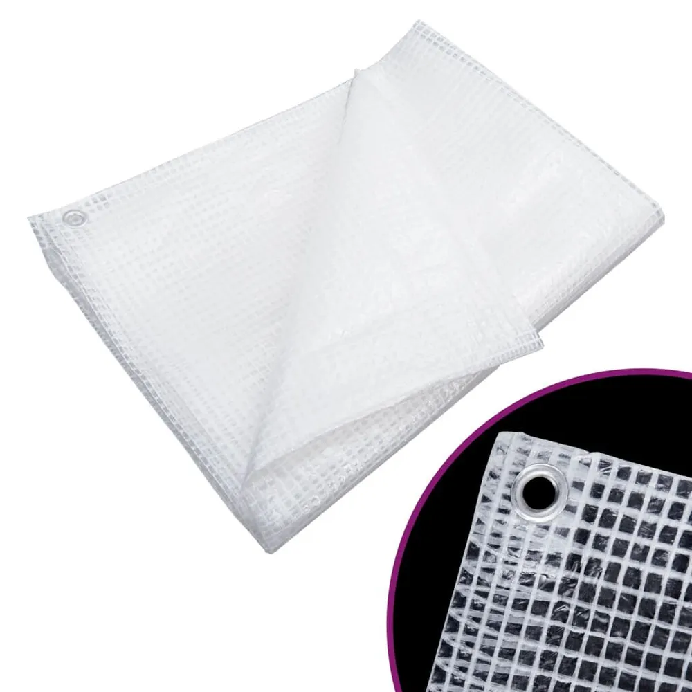 Plandeka Leno, 140 g/m², 2x3 m, biał