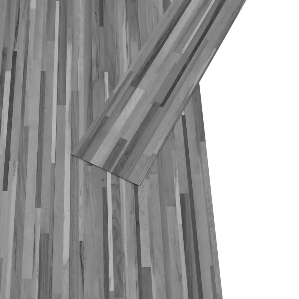 Panele podłogowe PVC, 4,46 m², 3 mm, samoprzylepne, szare paski