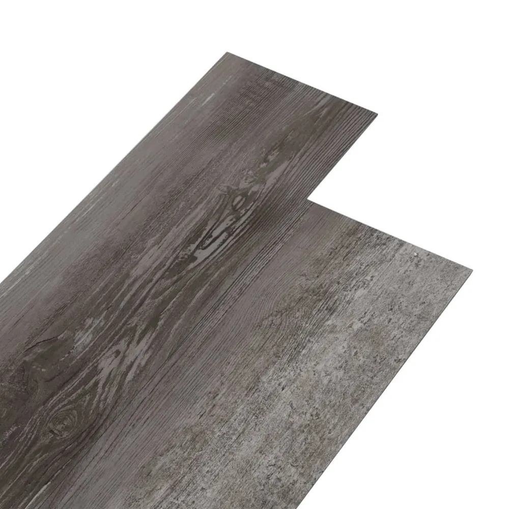 Panele podłogowe PVC, 4,46m², 3mm, samoprzylepne drewno w paski