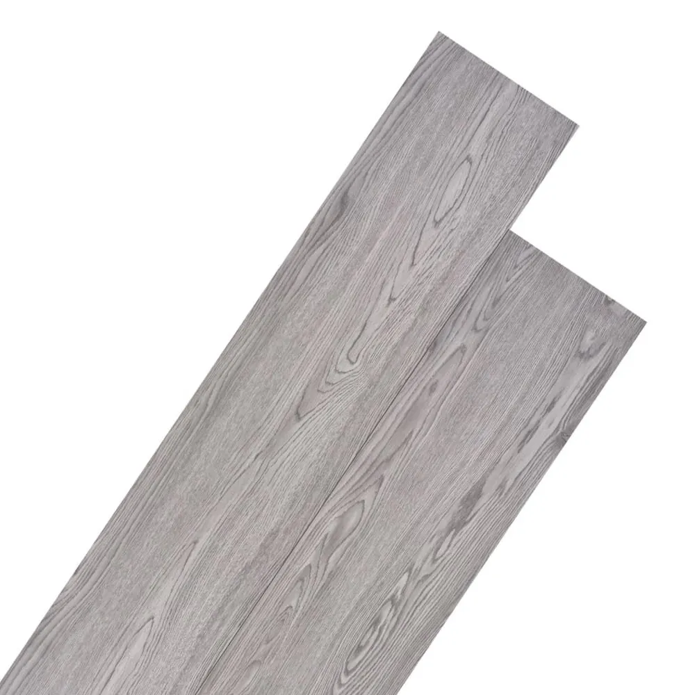 Panele podłogowe PVC, 5,26 m², 2 mm, ciemnoszare, bez kleju