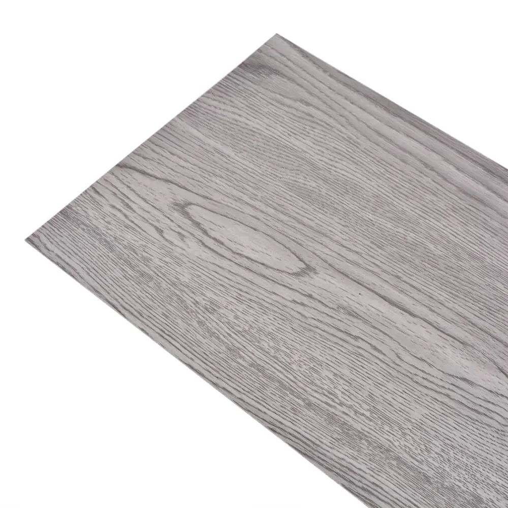 Panele podłogowe PVC, 5,26 m², 2 mm, ciemnoszare, bez kleju