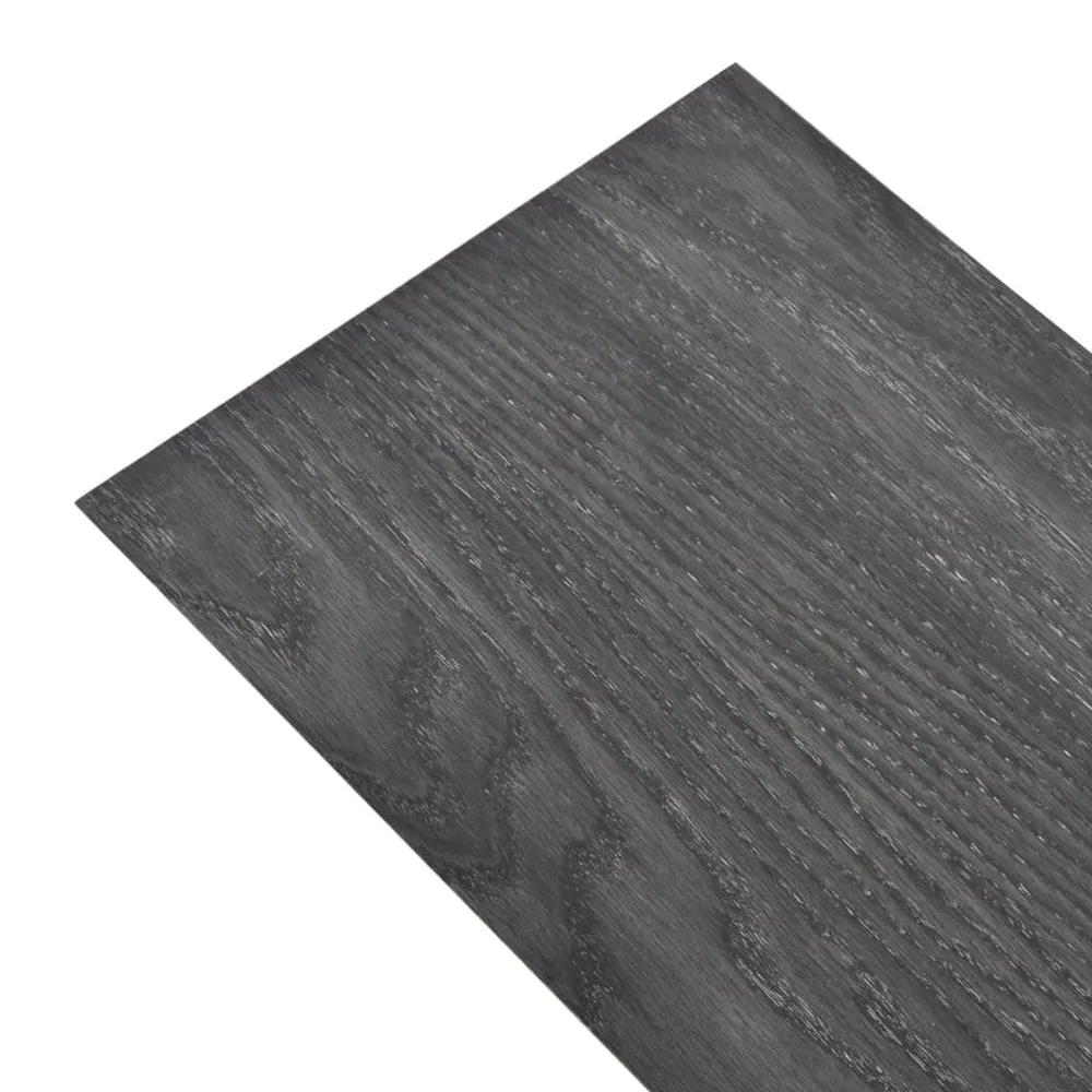 Panele podłogowe PVC, 5,26 m², 2 mm, czarno-białe, bez kleju