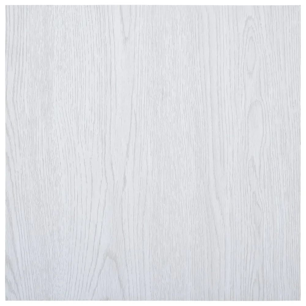 Samoprzylepne panele podłogowe, 5,11 m², PVC, białe