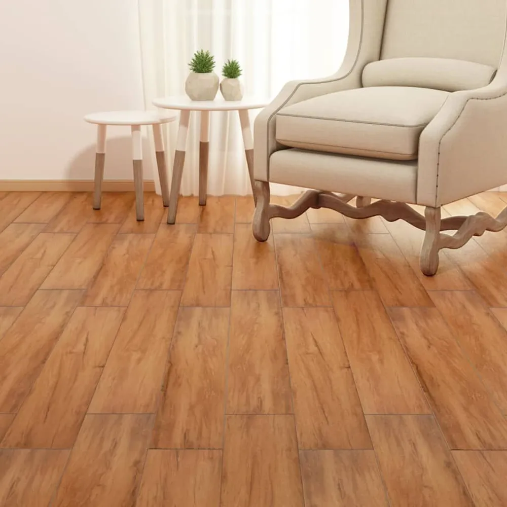 Samoprzylepne panele podłogowe PVC 5,21 m², 2 mm naturalny wiąz