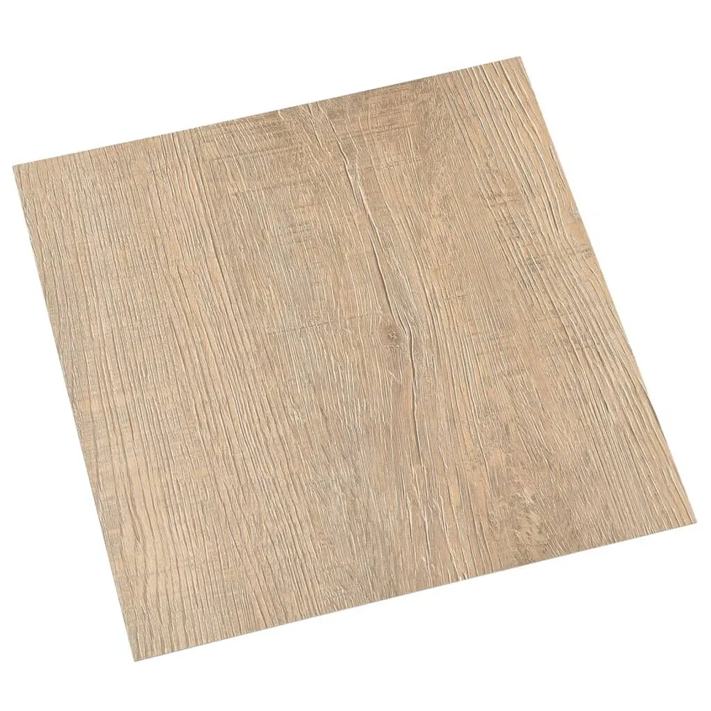 Samoprzylepne panele podłogowe, 20 szt., PVC, 1,86 m², brązowe