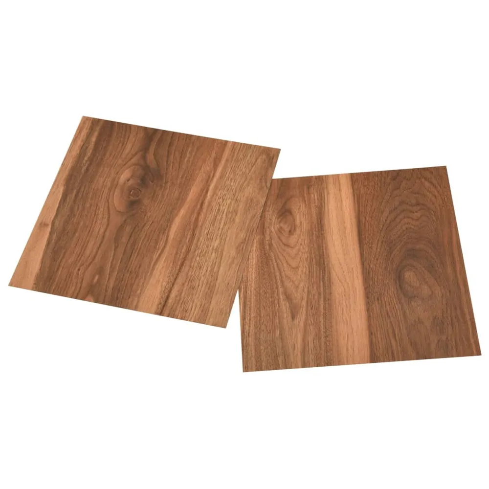 Samoprzylepne panele podłogowe, 55 szt., PVC, 5,11 m², brązowe