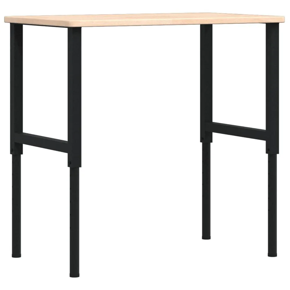 Stolik roboczy, 100x60x(71,5-98) cm, prostokątny, drewno dębowe