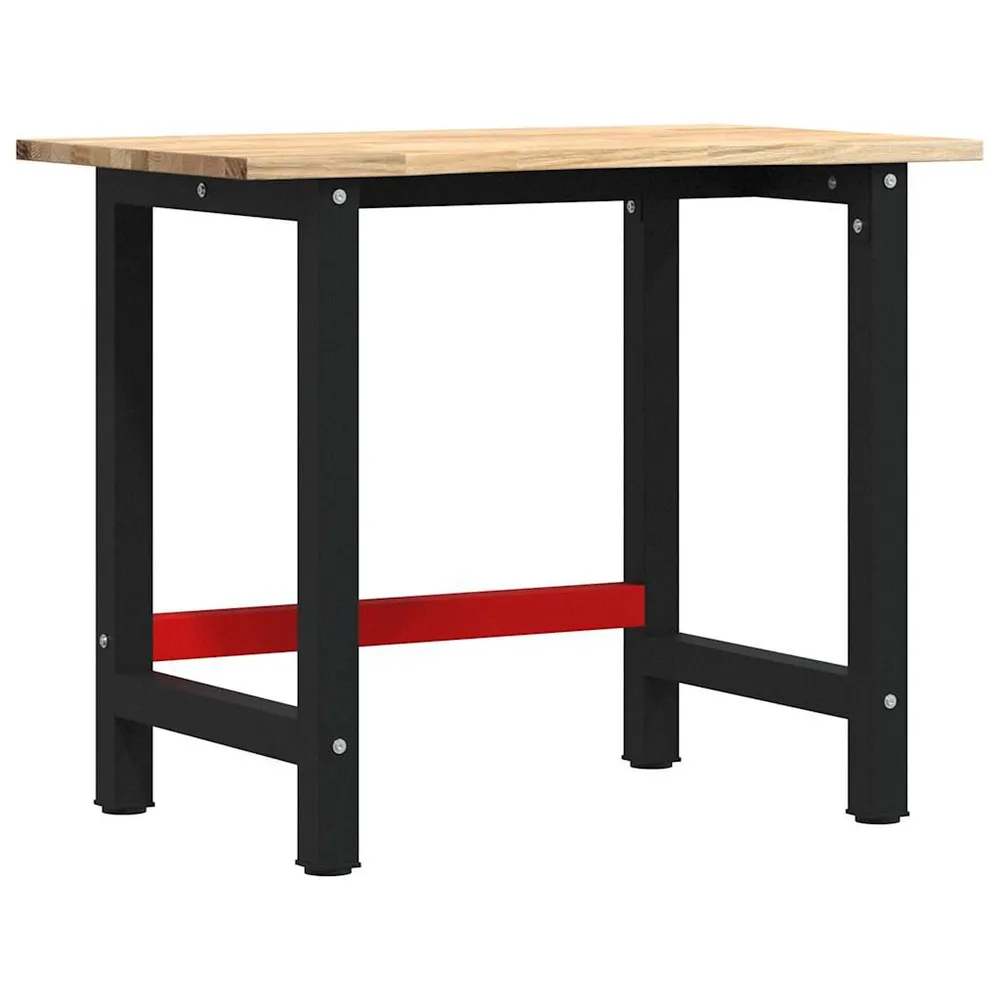 Stolik roboczy, 100x60x81,5 cm, lite drewno dębowe